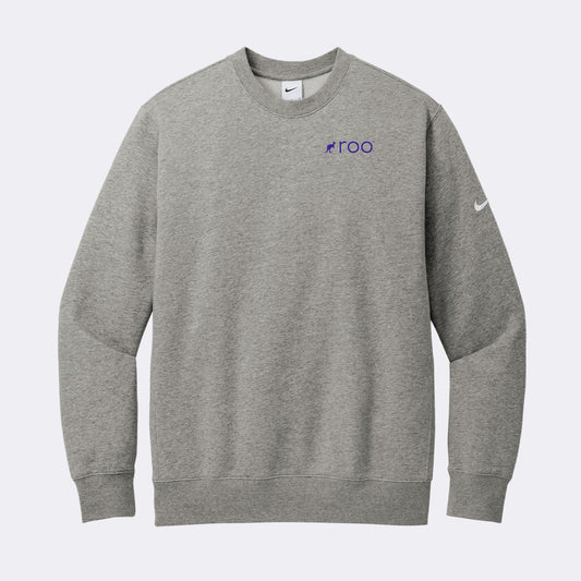 Nike Club Fleece Sleeve Swoosh Crew